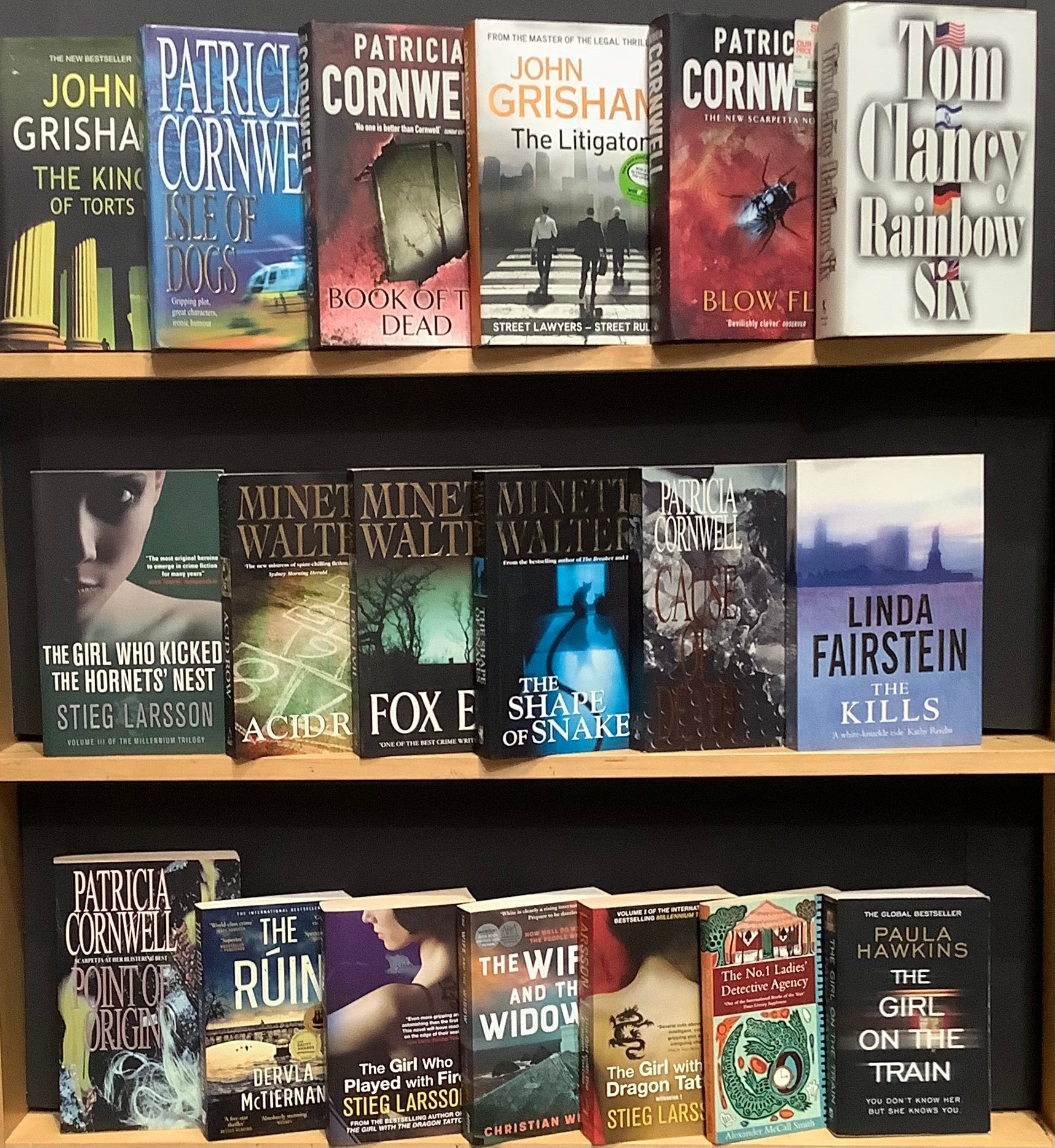 Secondhand　Thriller　Bargain　Book　Crime　ON1413　–　Book　Grocer　Fiction　Box