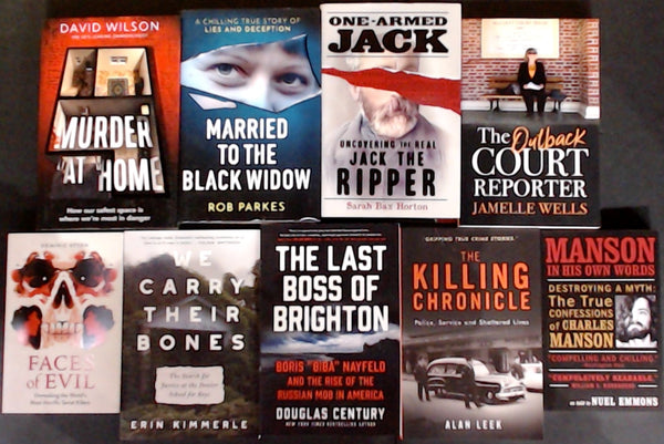 True Crime Mini Bargain Book Box