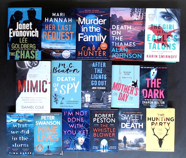 Crime Fiction & Thriller Bargain Book Box 42 (17 Books)