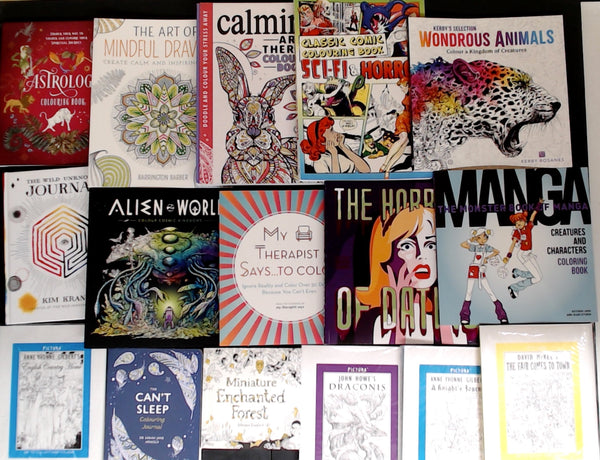 Colouring in Bargain Book Box