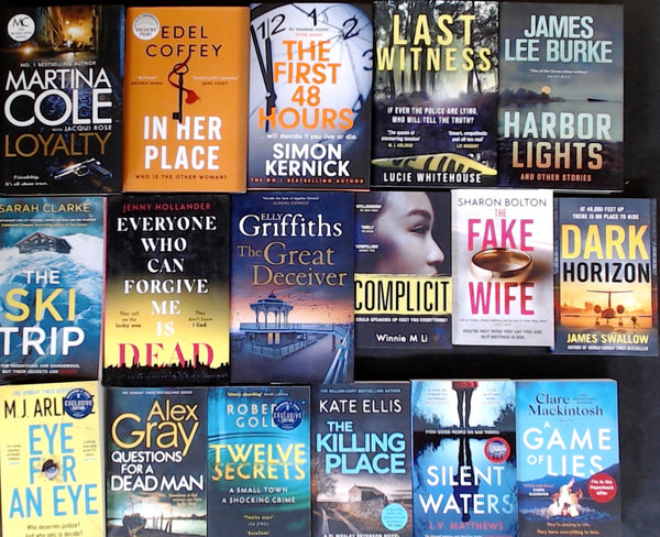 Crime Fiction & Thriller Bargain Book Box 43 (17 Books)