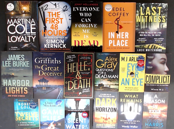 Crime Fiction & Thriller Bargain Book Box 43 (17 Books)