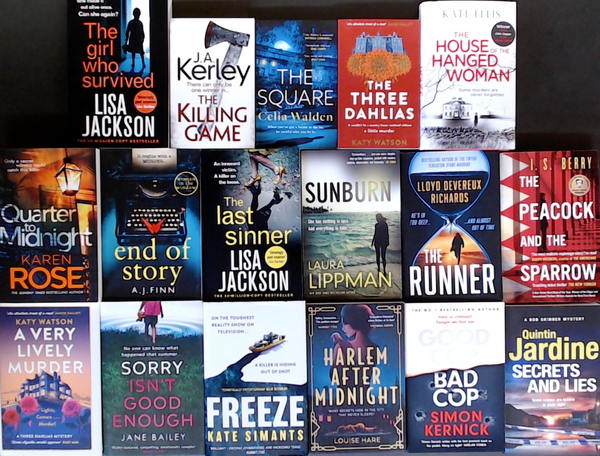 Crime Fiction & Thriller Bargain Book Box 44 (17 Books)