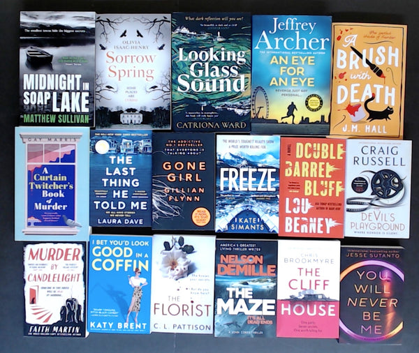 Crime Fiction & Thriller Bargain Book Box 46 (17 Books)