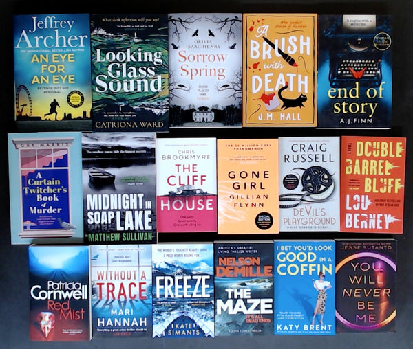 Crime Fiction & Thriller Bargain Book Box 46 (17 Books)