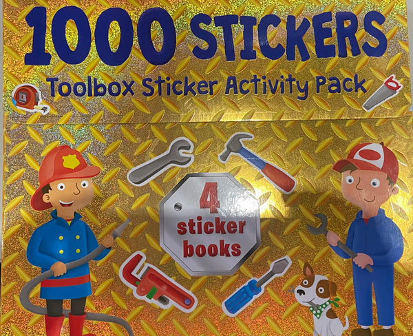Toolbox Sticker Activity Pack: 1000 Stickers