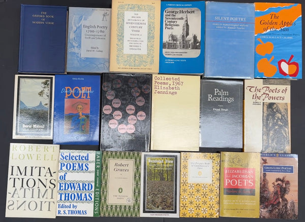 Secondhand Poetry Lover's Bargain Book Box SP2052