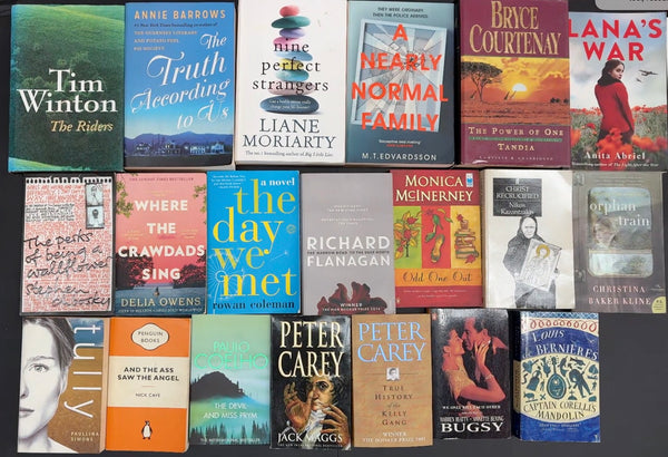 Secondhand Fiction Bargain Book Box SP2070