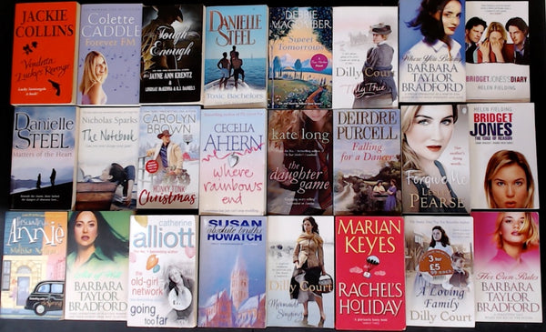 Secondhand Mass Market Romance & Relationships Bargain Book Box SP2197