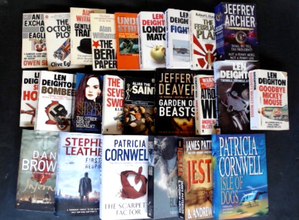Secondhand  Crime Fiction & Thriller Bargain Book Box SP2232