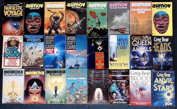 Secondhand  Mass Market Science Fiction Bargain Book Box SP2233