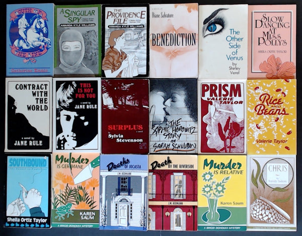 Secondhand Lesbian Fiction Bargain Book Box SP2242