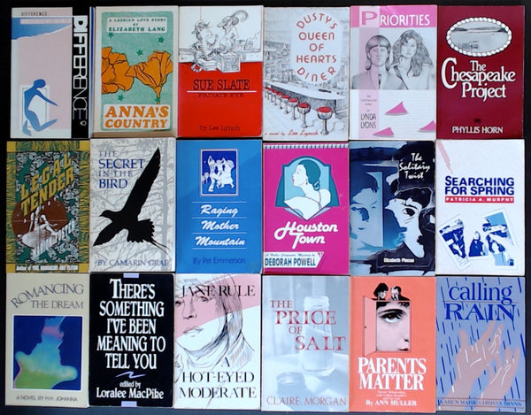 Secondhand Lesbian Fiction Bargain Book Box SP2244