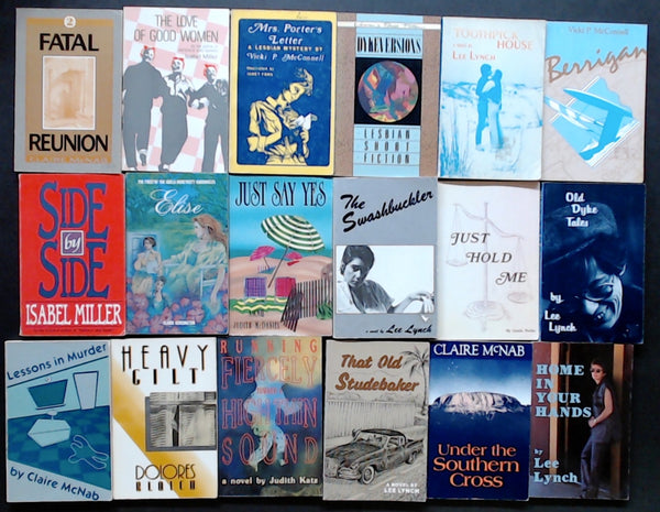 Secondhand Lesbian Fiction & Romance Bargain Book Box SP2245