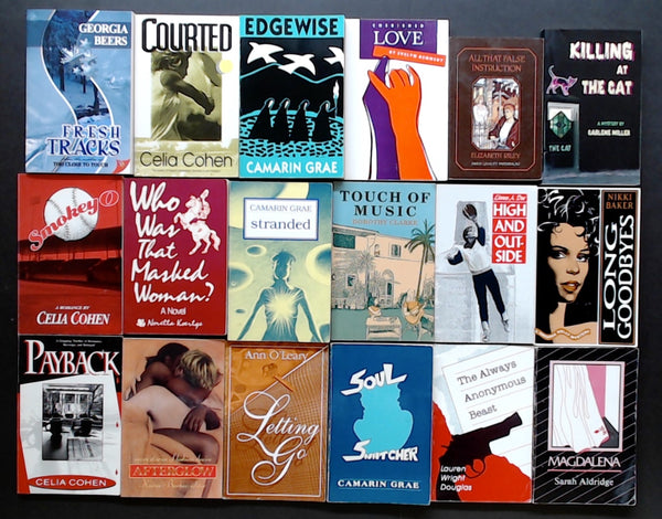 Secondhand Lesbian Fiction Bargain Book Box SP2247