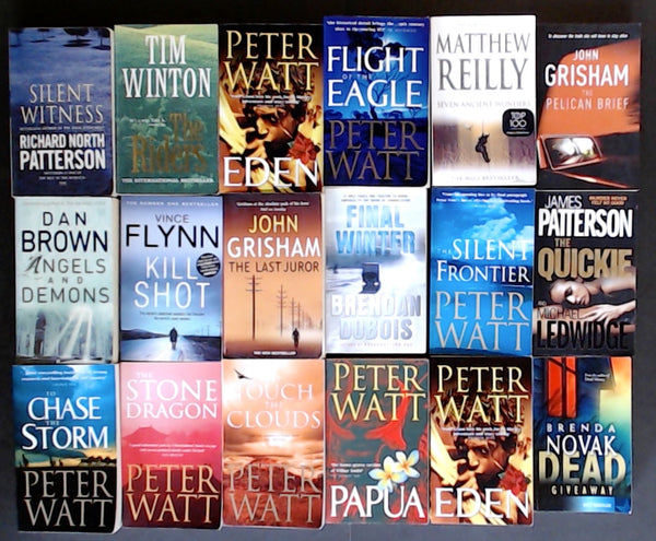 Secondhand  Crime Fiction & Thriller Bargain Book Box SP2270