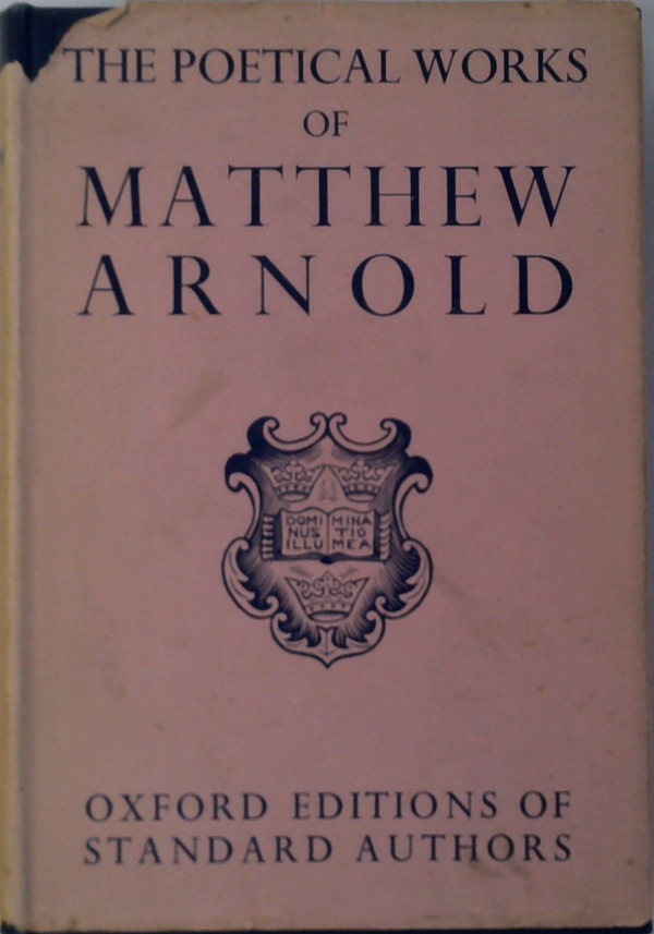 The Poetical Works Of Matthew Arnold