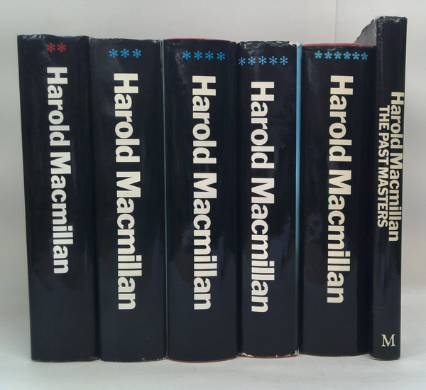 Harold Macmillan's Autobiography (Five-Volume Set) + The Past Masters