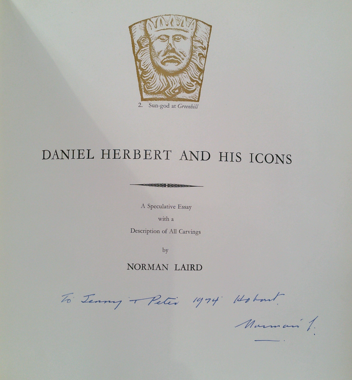 Ross Bridge And The Sculpture Of Daniel Herbert (SIGNED)