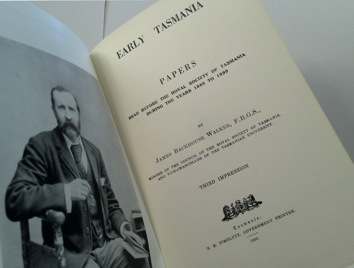 Early Tasmania: Papers Read Before The Royal Society Of Tasmania During The Years 1885 To 1899