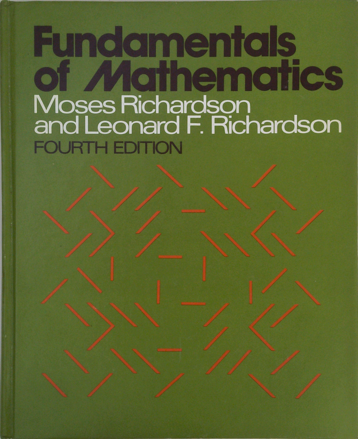 Fundamentals Of Mathematics