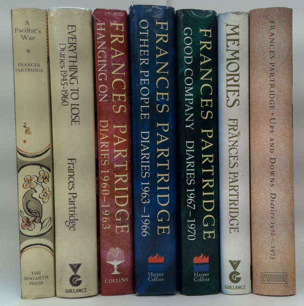 Diaries 1939-1975. 1. A Pacifist's War 1939-1945; 2. Everything to Lose 1945-1960; 3. Hanging On 1960-1963; 4. Other People 1963-1966; 5. Good Company 1967-1970; 6. Life Regained 1970-1972; 7. Ups and Downs 1972-1975.