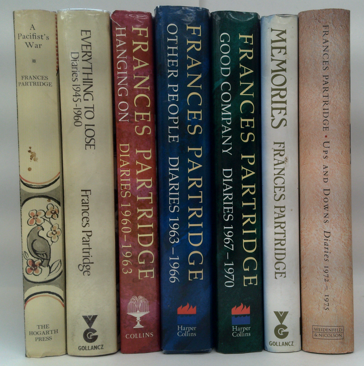 Diaries 1939-1975. 1. A Pacifist's War 1939-1945; 2. Everything to Lose 1945-1960; 3. Hanging On 1960-1963; 4. Other People 1963-1966; 5. Good Company 1967-1970; 6. Life Regained 1970-1972; 7. Ups and Downs 1972-1975.