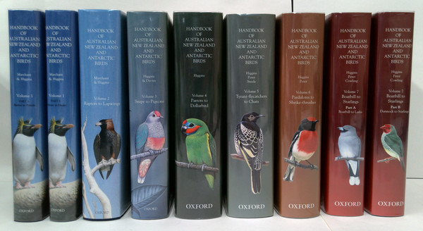 Handbook Of Australian, New Zealand & Antarctic Birds (Nine-Volume Set)