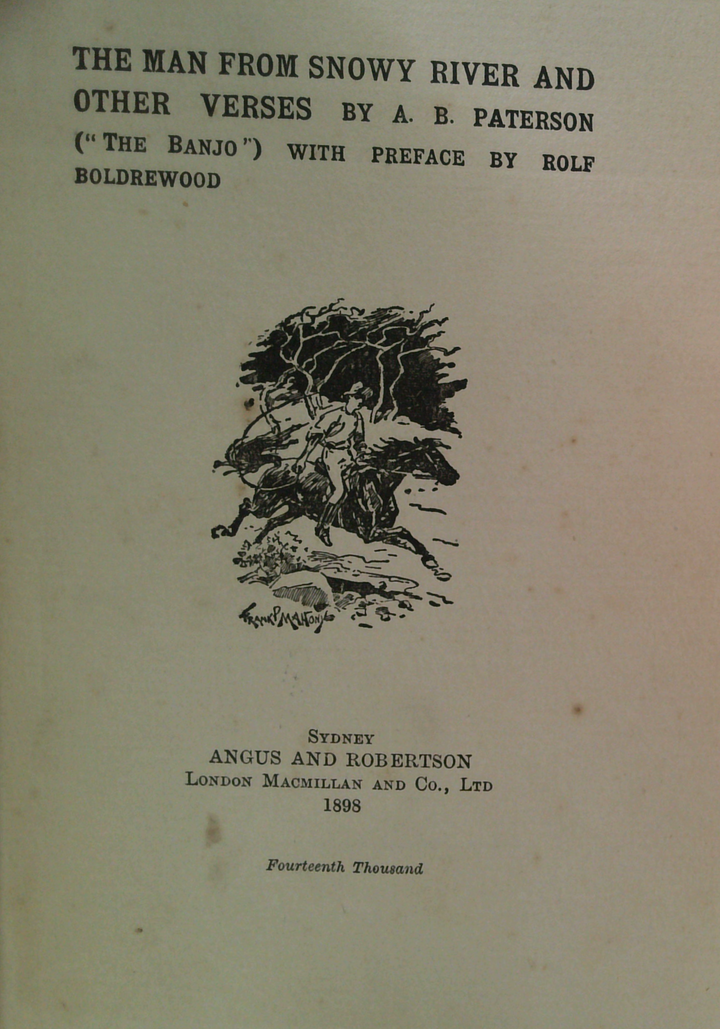 The Man From Snowy River And Other Verses