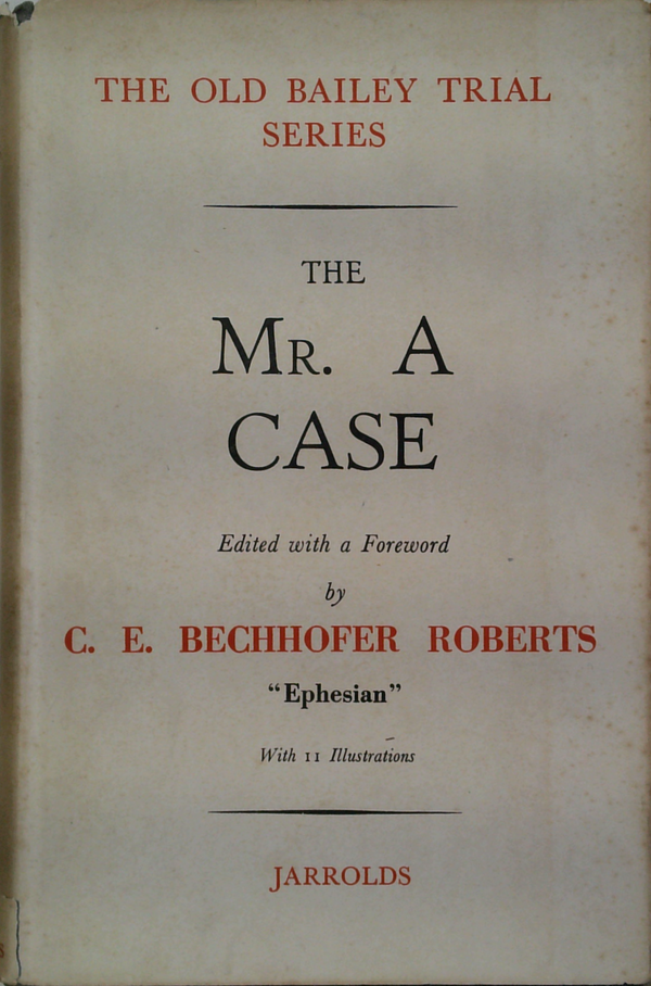 The Mr. A Case