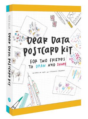 Dear Data Postcard Kit: For Two Friends to Draw and Share
