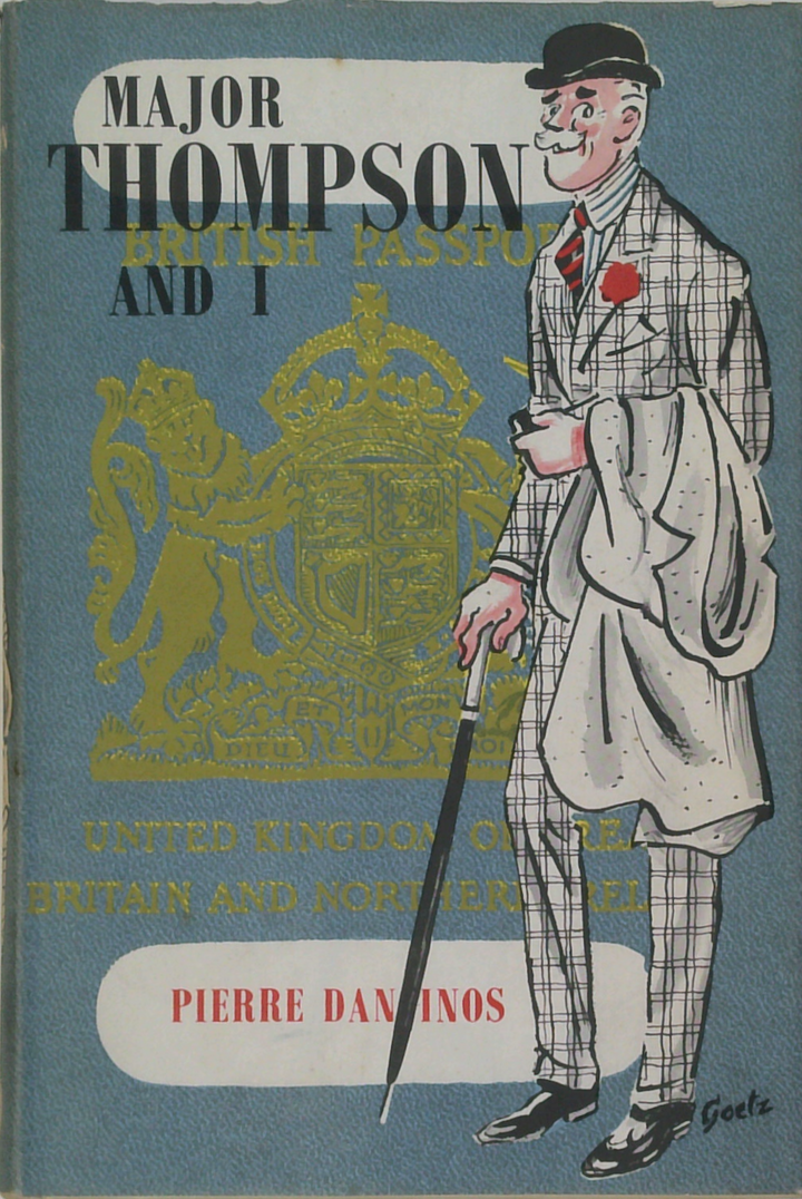 Major Thompson And I: British Passport, United Kingdom Britain And Northern Ireland
