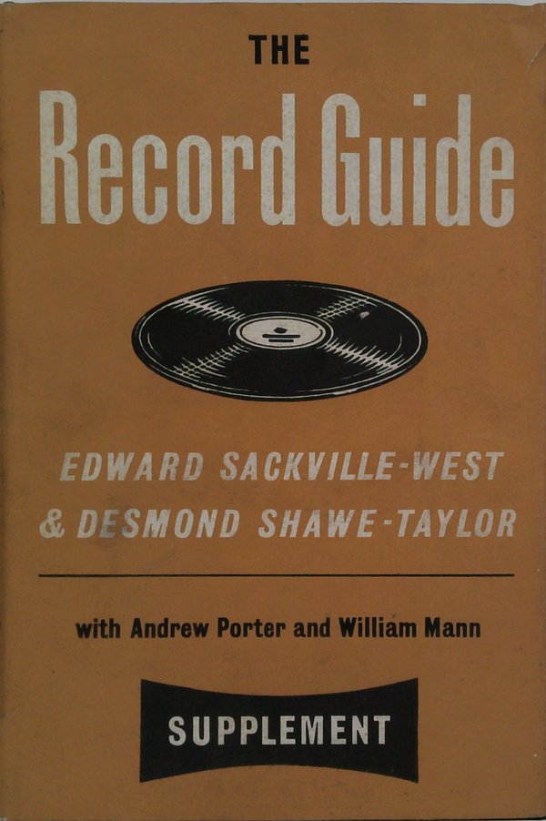 The Record Guide: Supplement