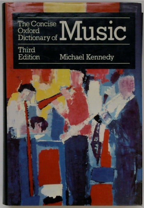 Concise Oxford Dictionary of Music