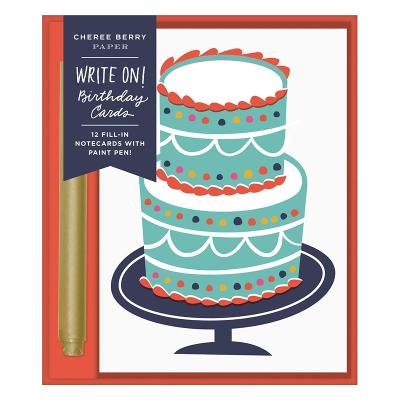 Cheree Berry Birthday Write-on Cards