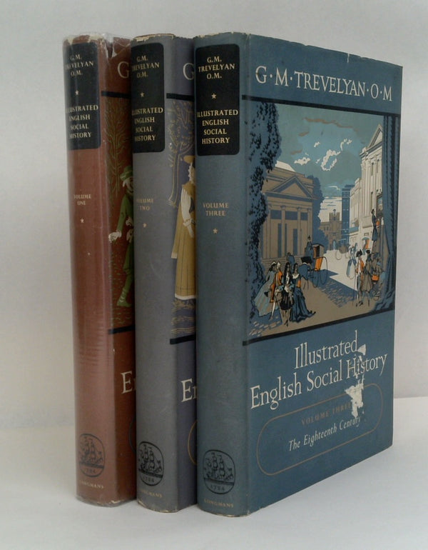 Illustrated English Social History (Three-Volume Set)