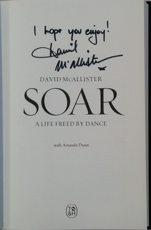 Soar: A Life Freed By Dance (SIGNED)