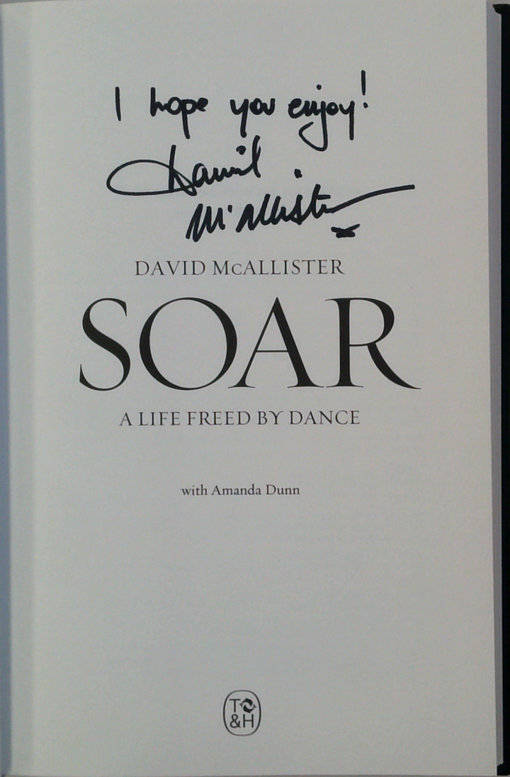Soar: A Life Freed By Dance (SIGNED)