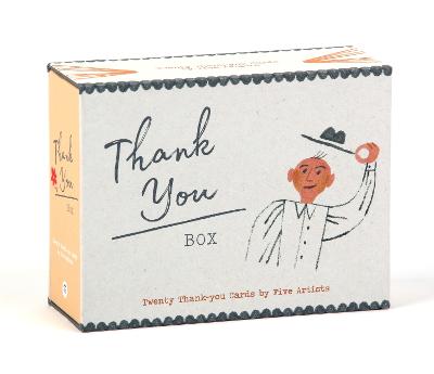 Thank You Box Thank-You Cards: 20 Thank-You Cards by 5 Artists