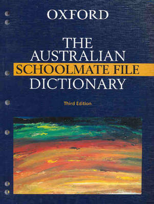 The Australian Schoolmate File Dictionary