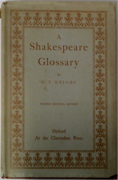 A Shakespeare Glossary