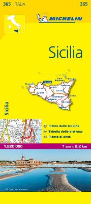 Sicily - Michelin Local Map 365: Map