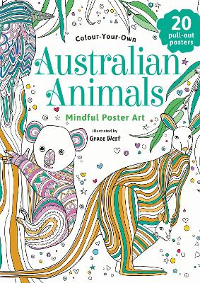 Mindful Poster Art - Australian Animals