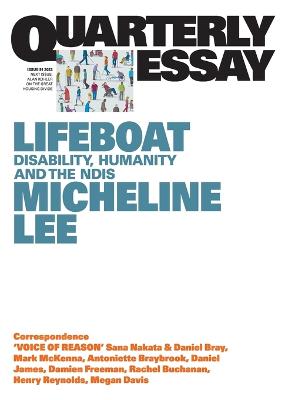 Lifeboat: Disability, Humanity and the NDIS: Quarterly Essay 91