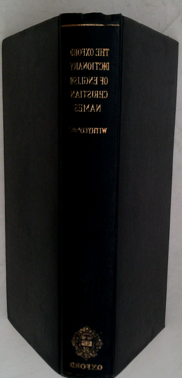 The Oxford Dictionary Of English Christian Names
