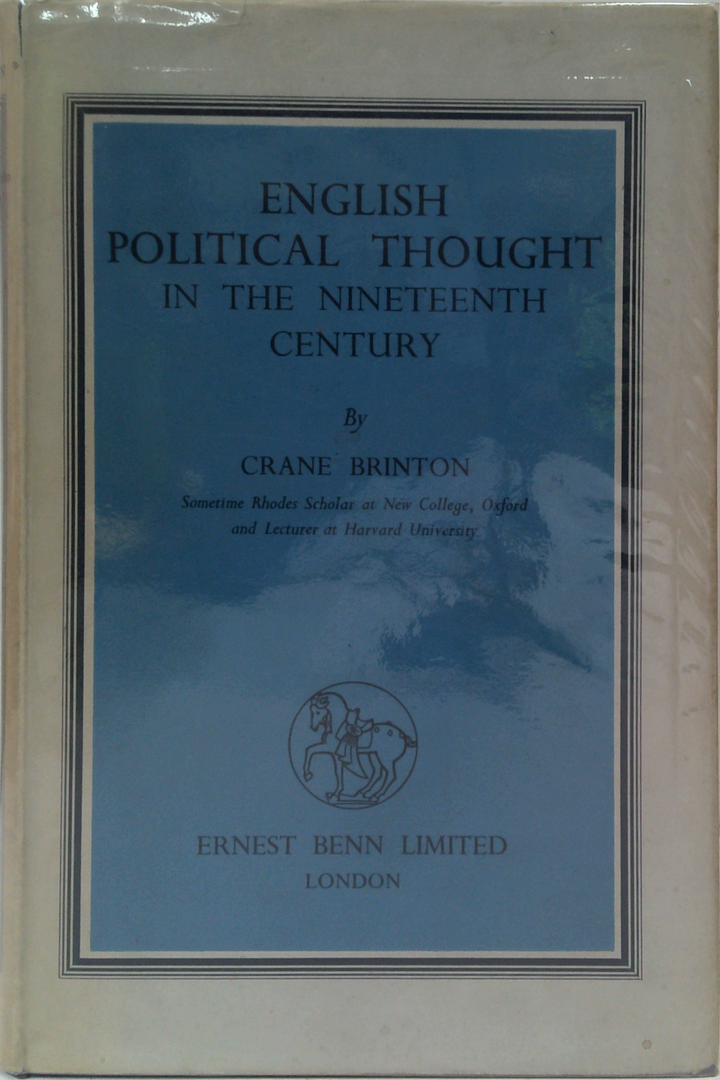 English Political Thought In The Nineteenth Century