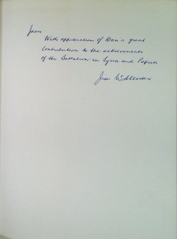 Largely A Gamble; Australians In Syria June - July 1941 (SIGNED)