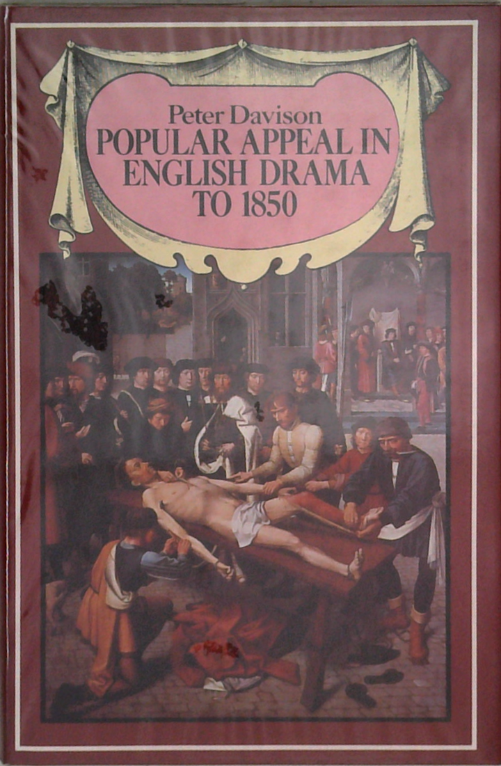 Popular Appeal In English Drama To 1850