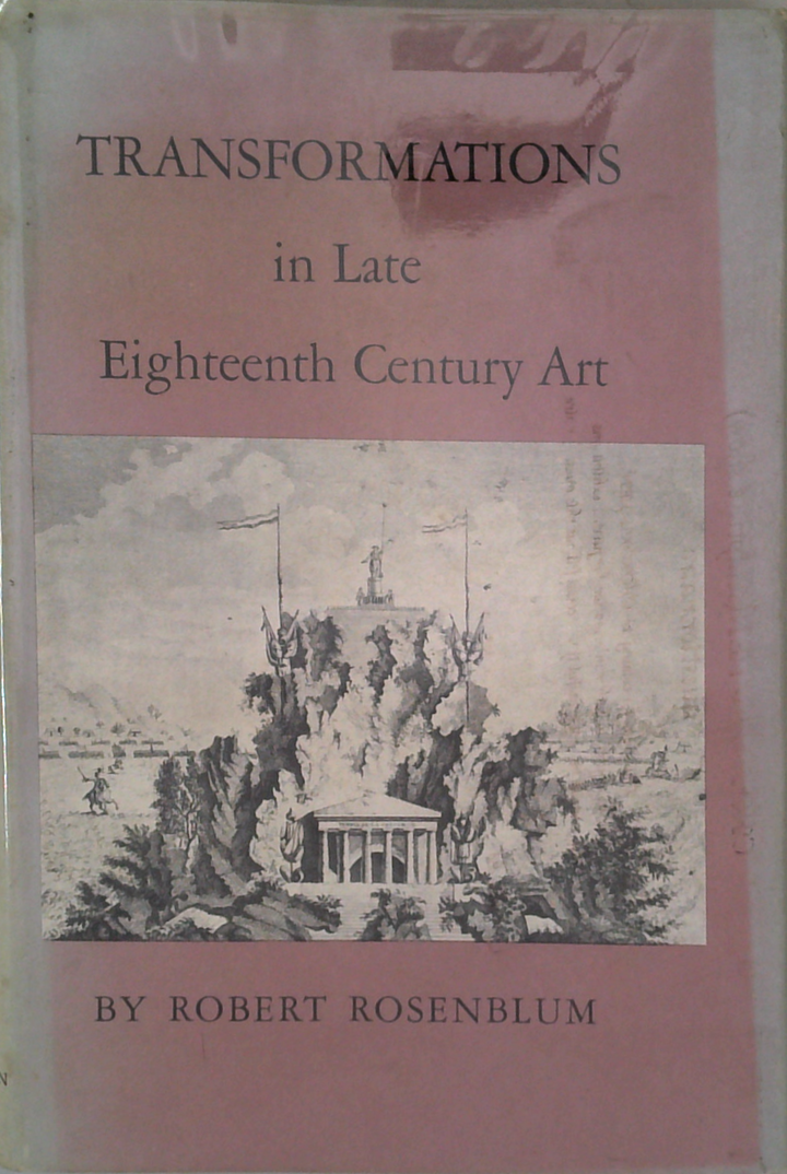 Transformations In Late Eighteenth Century Art