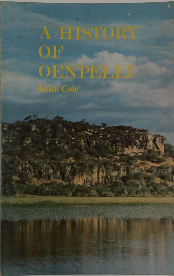 A History Of Oenpelli